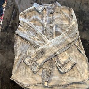 Faded American Eagle Flannel